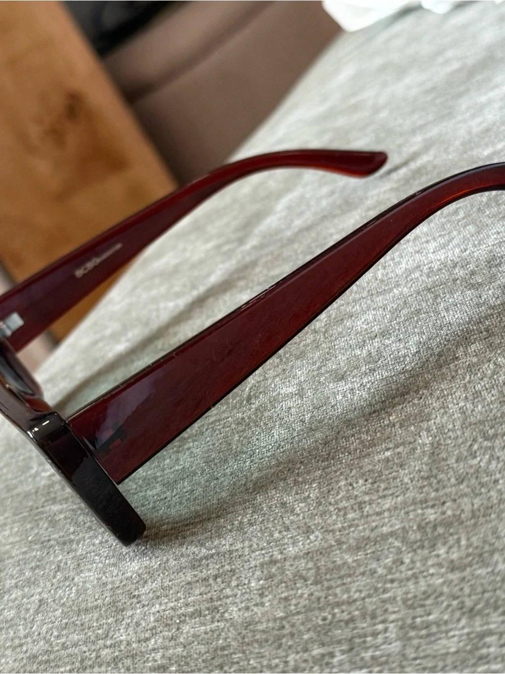 BCBGeneration Rectangular Brown Sunglasses